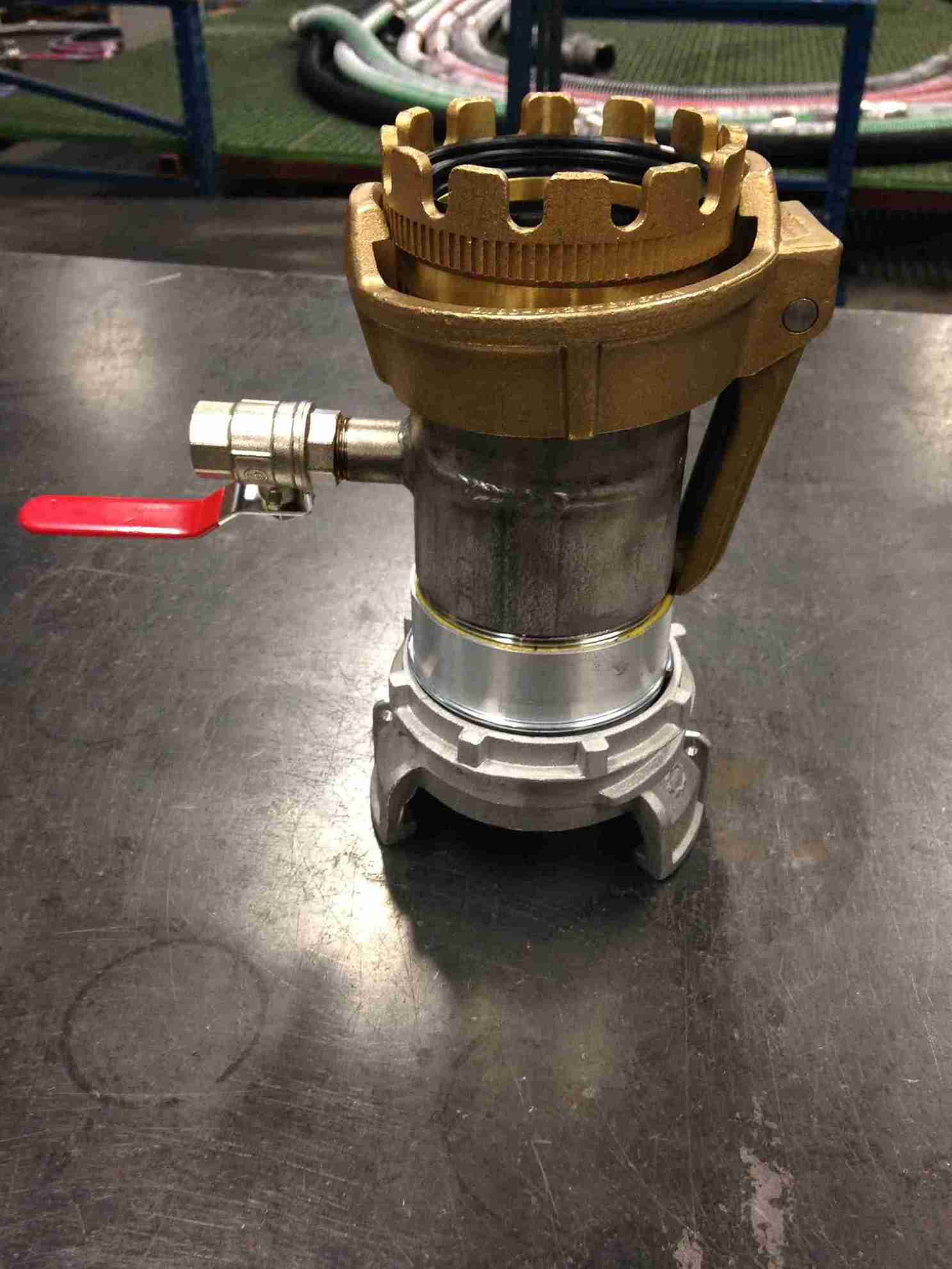 Transformation guillemin storz avec purge